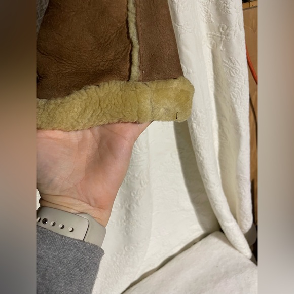 Hastings Shearling Coat Size 40 - Picture 4 of 16